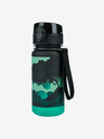 BAAGL  Schwarze tritan Trinkflasche Farbverlauf Drache, 350 ml Baagl