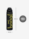 BAAGL  Schwarze Tritan-Trinkflasche Gold, 700 ml Baagl
