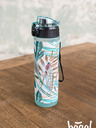 BAAGL  Lila Tritan Trinkflasche Blätter, 700 ml Baagl