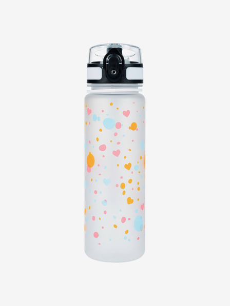BAAGL  Weiße tritan Trinkflasche pet, 500 ml Baagl