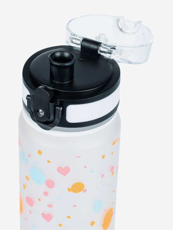 BAAGL  Weiße tritan Trinkflasche pet, 500 ml Baagl