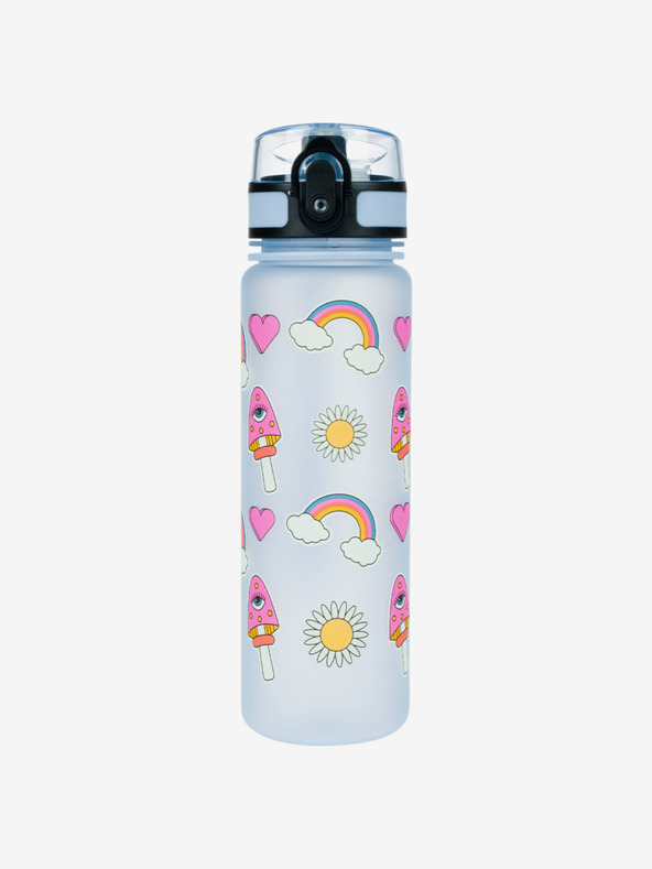 BAAGL  Blaue tritan Trinkflasche hippie, 500 ml Baagl