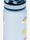 BAAGL  Blaue tritan Trinkflasche hippie, 500 ml Baagl