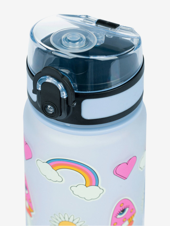 BAAGL  Blaue tritan Trinkflasche hippie, 500 ml Baagl