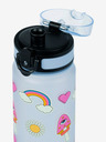BAAGL  Blaue tritan Trinkflasche hippie, 500 ml Baagl