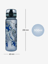 BAAGL  Graue tritan Trinkflasche robots, 500 ml Baagl
