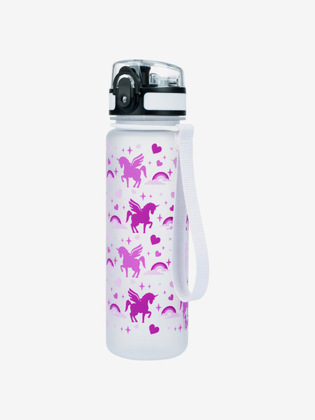 BAAGL  Lila tritan Trinkflasche Einhorn Königreich, 500 ml Baagl