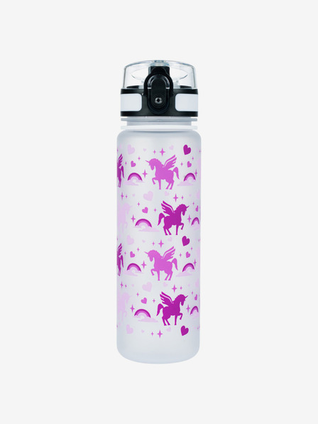 BAAGL  Lila tritan Trinkflasche Einhorn Königreich, 500 ml Baagl