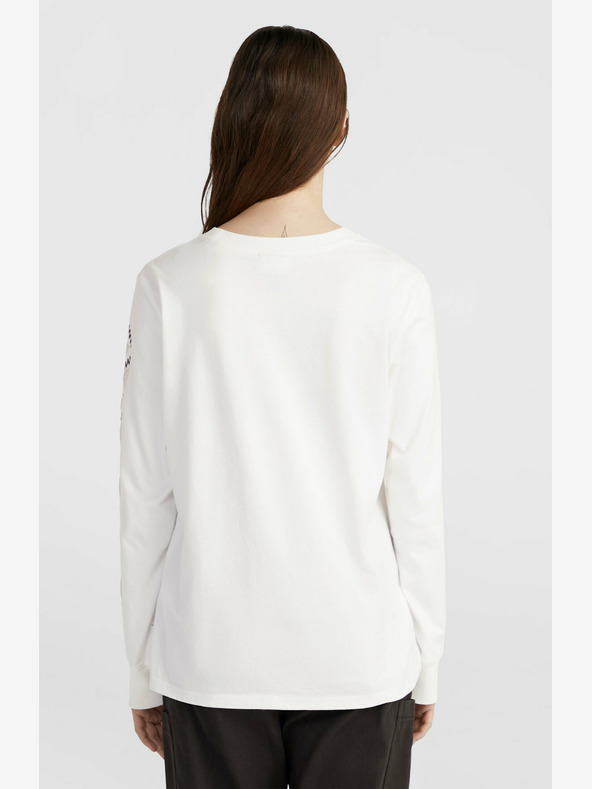 O'Neill O'Neill T-SHIRT Damen T-Shirt mit langen Ärmeln Weiß