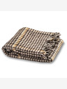 Balkanova Wolldecke Elma XI - braun und beige kariert