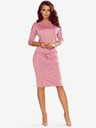 numoco Sportkleid mit Bändern und Taschen – pastellrosa Numoco