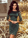 numoco Kleid mit Spitze - hellgrün Numoco