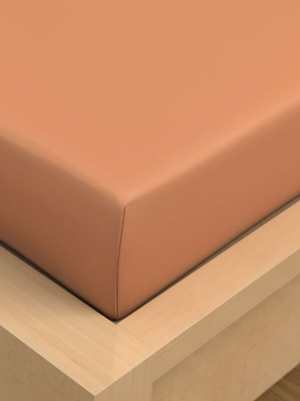 Kvalitex Baumwolllaken 150x230cm apricot