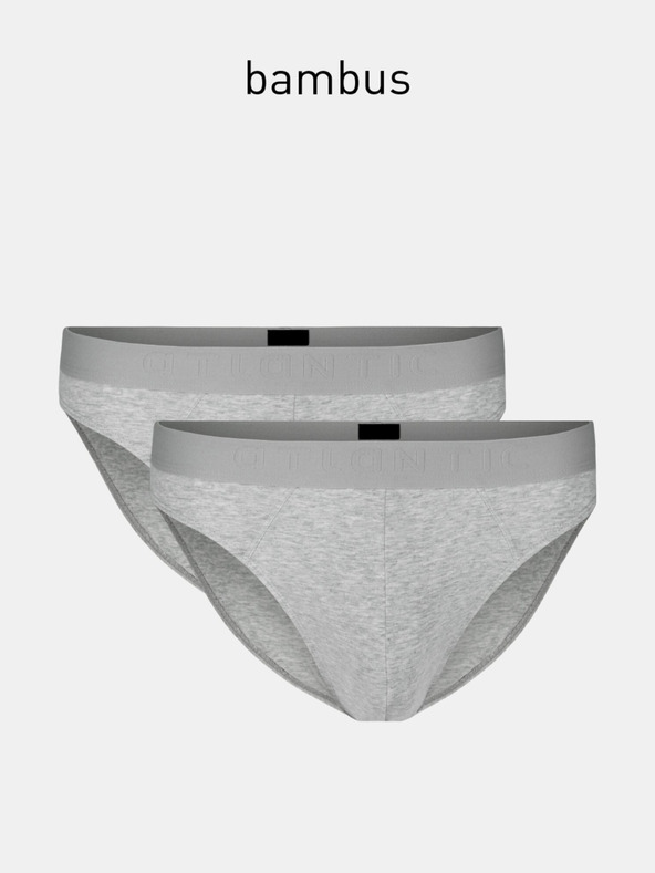 Atlantic Herren-Bambus-Slips ATLANTIC 2er-Pack