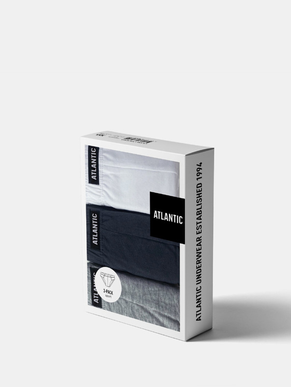 Atlantic Herrenslip ATLANTIC Sport 3er-Pack