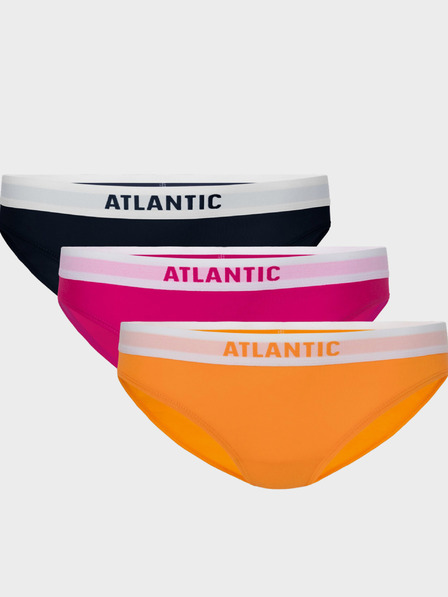 Atlantic Damen-Bikini-Slips ATLANTIC 3Pack