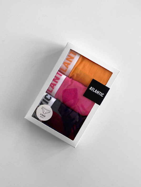 Atlantic Damen-Bikini-Slips ATLANTIC 3Pack