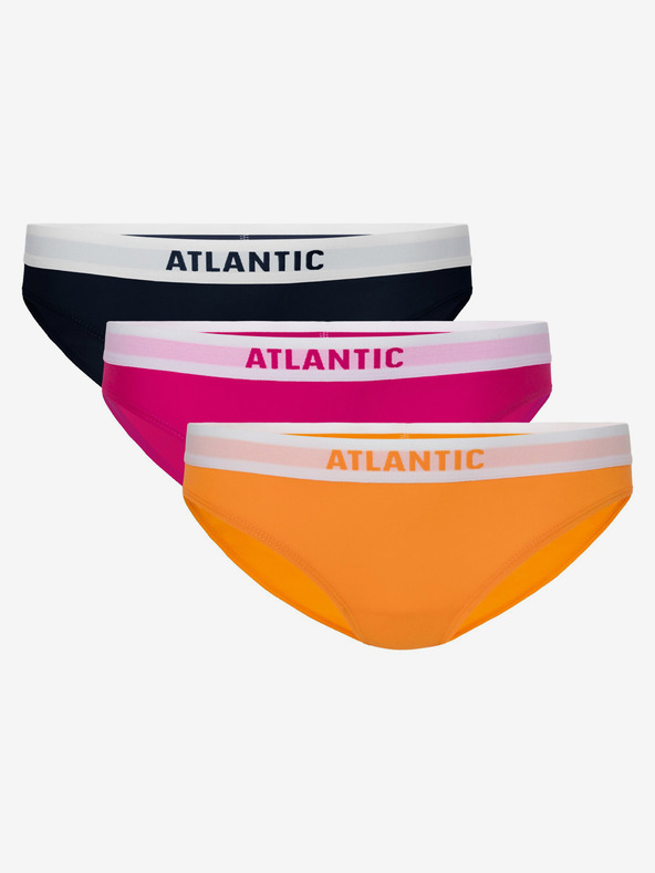 Atlantic Damen-Bikini-Slips ATLANTIC 3Pack