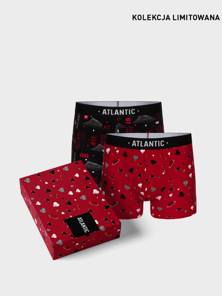 Atlantic Herren Boxershorts Love ATLANTIC 2er-Pack