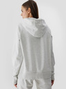 4F Damen-Kapuzensweatshirt ohne Reißverschluss und Kapuze 4F