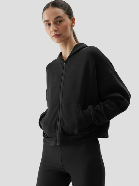 4F Damen-Sweatshirt ohne Reißverschluss mit Modalzusatz 4F