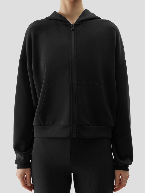 4F Damen-Sweatshirt ohne Reißverschluss mit Modalzusatz 4F