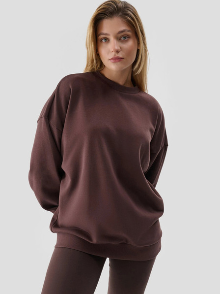 4F Damen-Sweatshirt in Übergröße ohne Reißverschluss und ohne Kapuze 4F