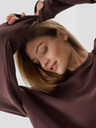 4F Damen-Sweatshirt in Übergröße ohne Reißverschluss und ohne Kapuze 4F
