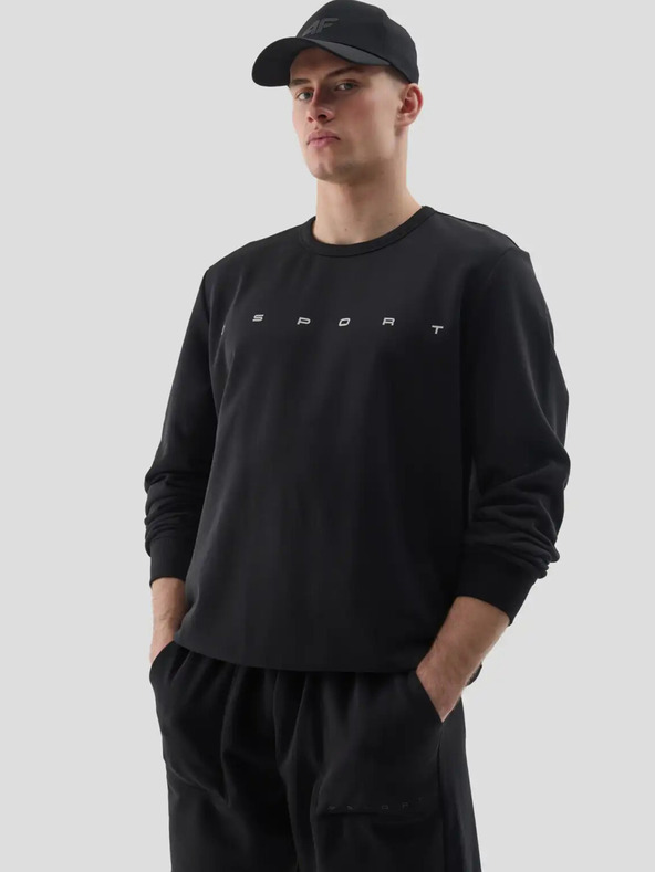 4F Herren-Sweatshirt aus Baumwolle 4F