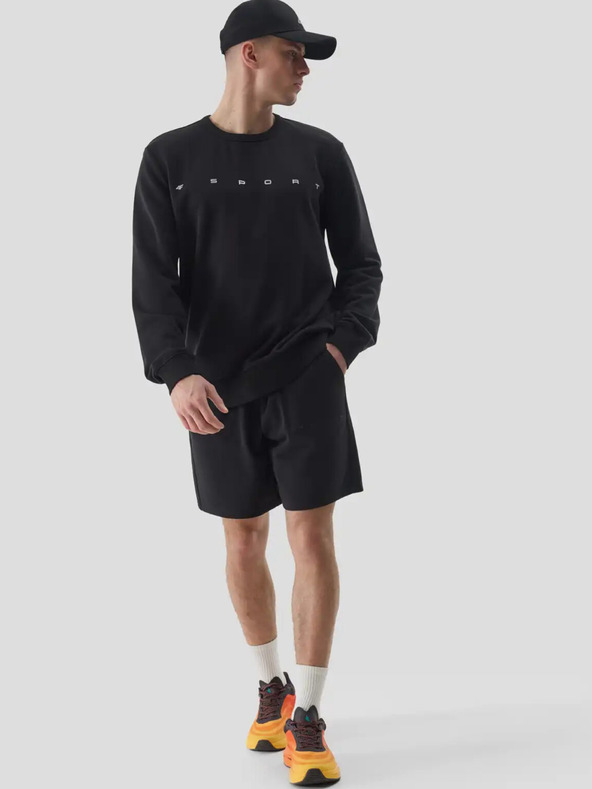 4F Herren-Sweatshirt aus Baumwolle 4F