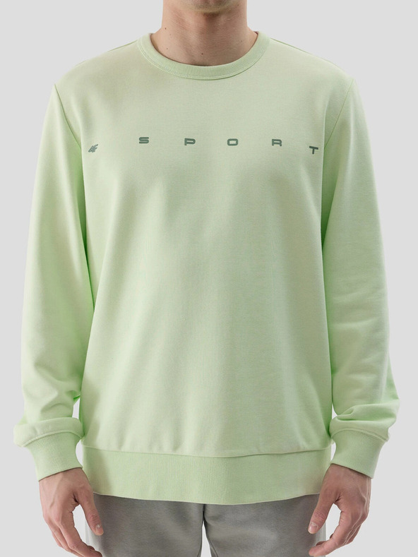 4F Herrensweatshirt ohne Reißverschluss und ohne Kapuze 4F