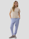 4F Einfarbiges Damen-T-Shirt mit Bio-Baumwolle 4F