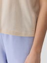 4F Einfarbiges Damen-T-Shirt mit Bio-Baumwolle 4F