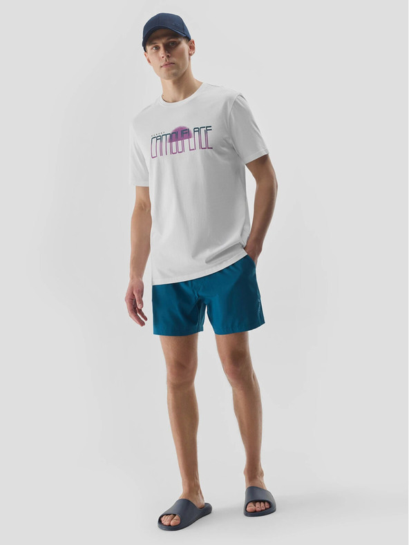 4F Bedrucktes Herren-T-Shirt 4F