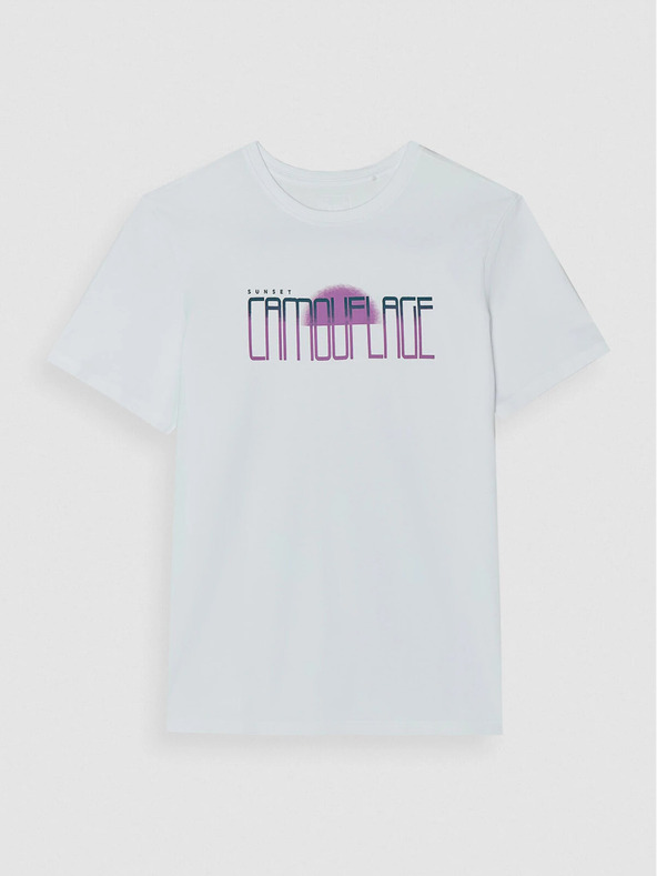 4F Bedrucktes Herren-T-Shirt 4F