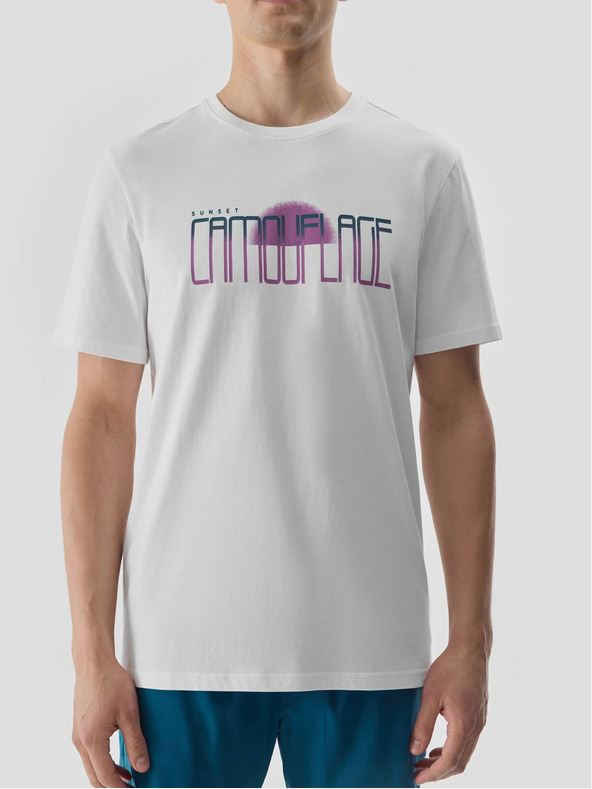 4F Bedrucktes Herren-T-Shirt 4F