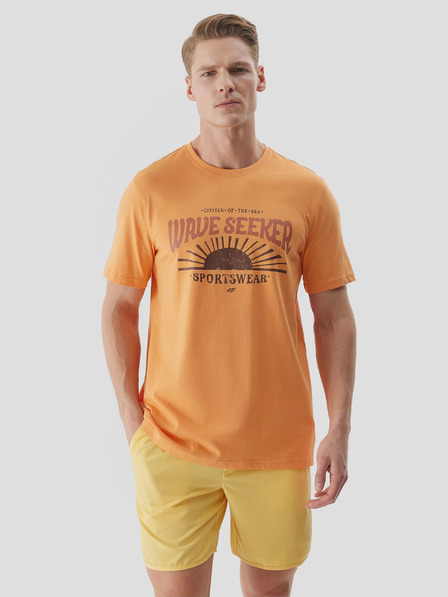 4F Bedrucktes Herren-T-Shirt 4F