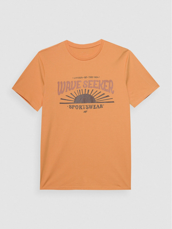 4F Bedrucktes Herren-T-Shirt 4F