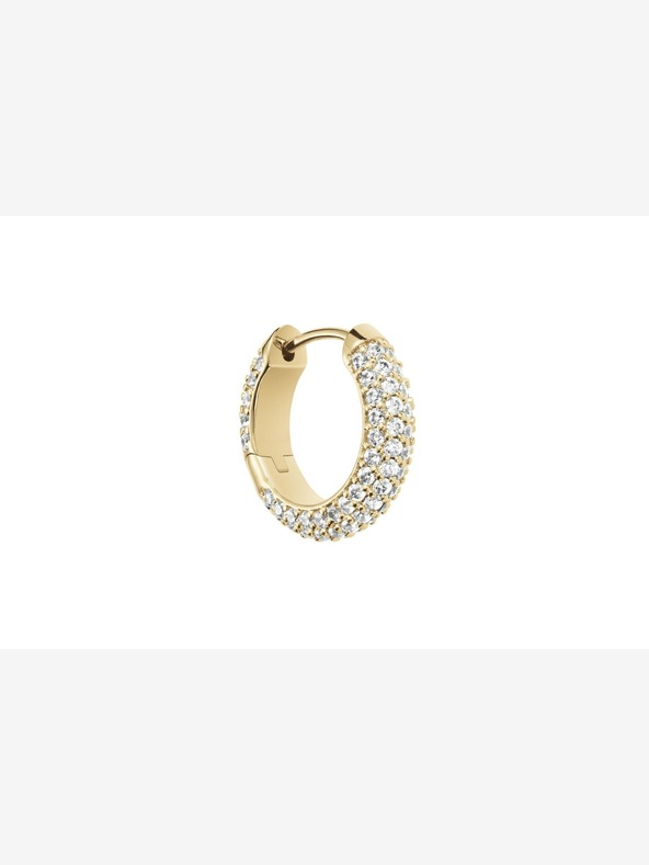 Daniel Wellington Damen Gold Stahl Kreise Ohrringe Daniel Wellington