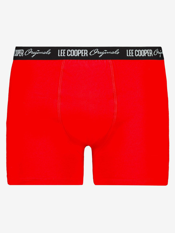 Lee Cooper Printed Red M Boxer Shorts