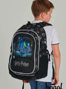 BAAGL  Schwarzes Schulset - Rucksack, Federmäppchen, Tasche Baagl Core Harry Potter Hogwarts