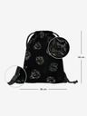 BAAGL  Schwarzes Schulset - Rucksack, Federmäppchen, Tasche Baagl Core Harry Potter Hogwarts