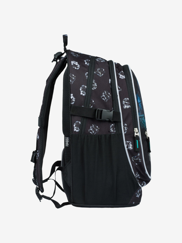 BAAGL  Schwarzes Schulset - Rucksack, Federmäppchen, Tasche Baagl Core Harry Potter Hogwarts