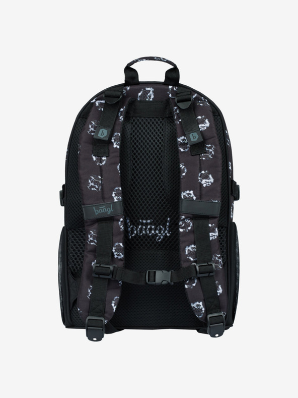 BAAGL  Schwarzes Schulset - Rucksack, Federmäppchen, Tasche Baagl Core Harry Potter Hogwarts