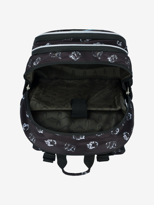 BAAGL  Schwarzes Schulset - Rucksack, Federmäppchen, Tasche Baagl Core Harry Potter Hogwarts