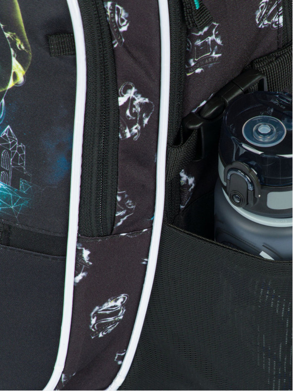 BAAGL  Schwarzes Schulset - Rucksack, Federmäppchen, Tasche Baagl Core Harry Potter Hogwarts