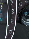 BAAGL  Schwarzes Schulset - Rucksack, Federmäppchen, Tasche Baagl Core Harry Potter Hogwarts