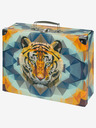 BAAGL  Orange faltbare Schultasche mit Beschlägen Baagl Tiger