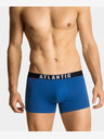 Atlantic 3er-Pack Herren ATLANTIC Boxershorts - Rosa, Blau, Marine