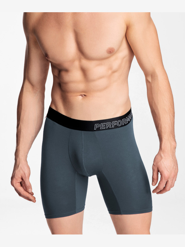 Atlantic Bambus-Boxershorts für Männer ATLANTIC Performance - Hellgrün